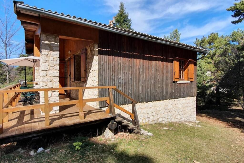 Villa Chalet privé au Mont-Serein ventoux à Mont Serein Extérieur photo