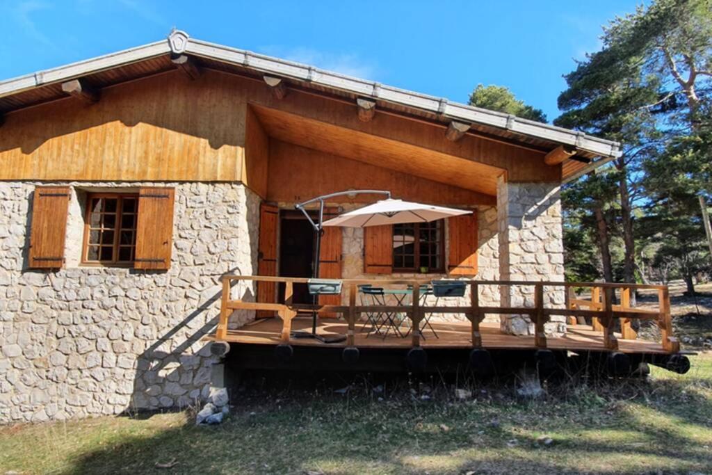 Villa Chalet privé au Mont-Serein ventoux à Mont Serein Extérieur photo